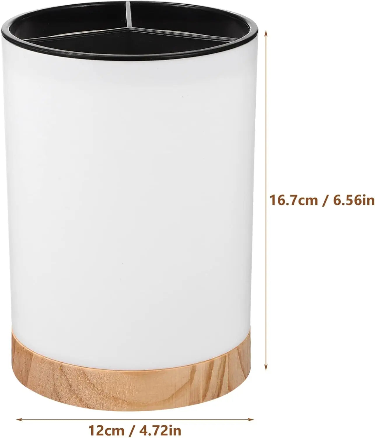 Countertop Kitchen Utensil Holder with Drainage | Spoon, Chopstick & Cutlery Organiser