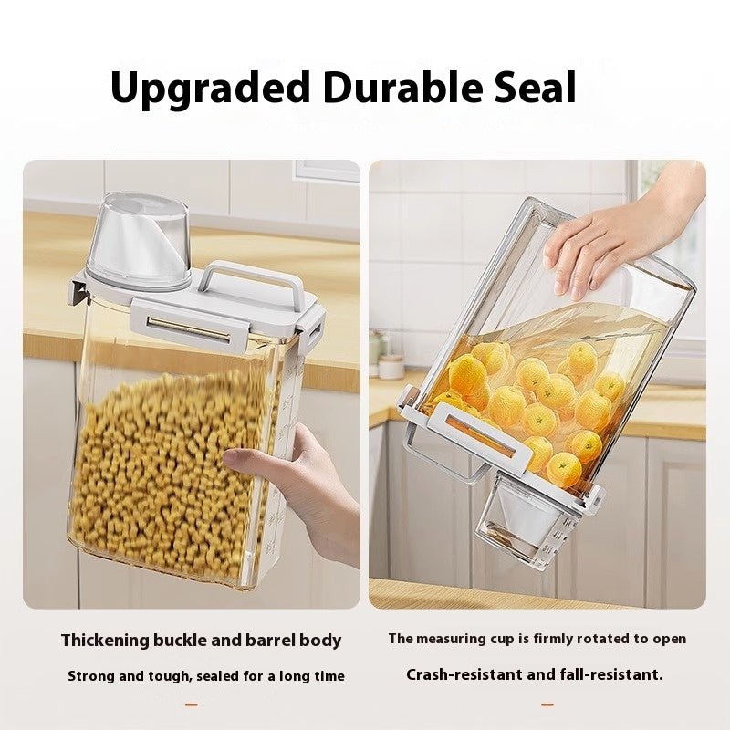 Food Grade Airtight Storage Container – Cereal, Rice & Noodle Jar