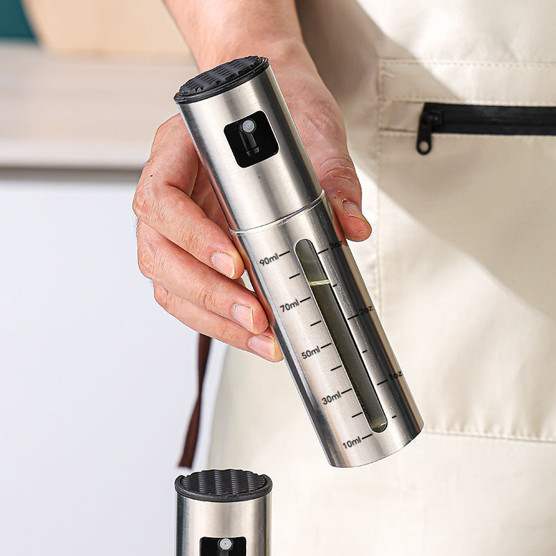 Glass Oil Spray Bottle – Precision Mist Dispenser for Cooking & BBQ
