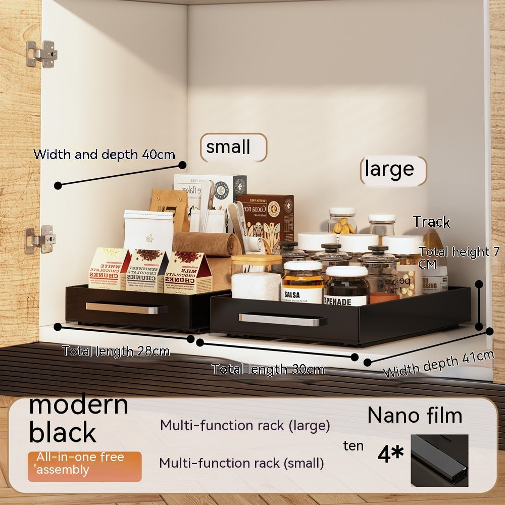 Multi-Functional Kitchen Storage Rack – Expandable Tableware Organiser