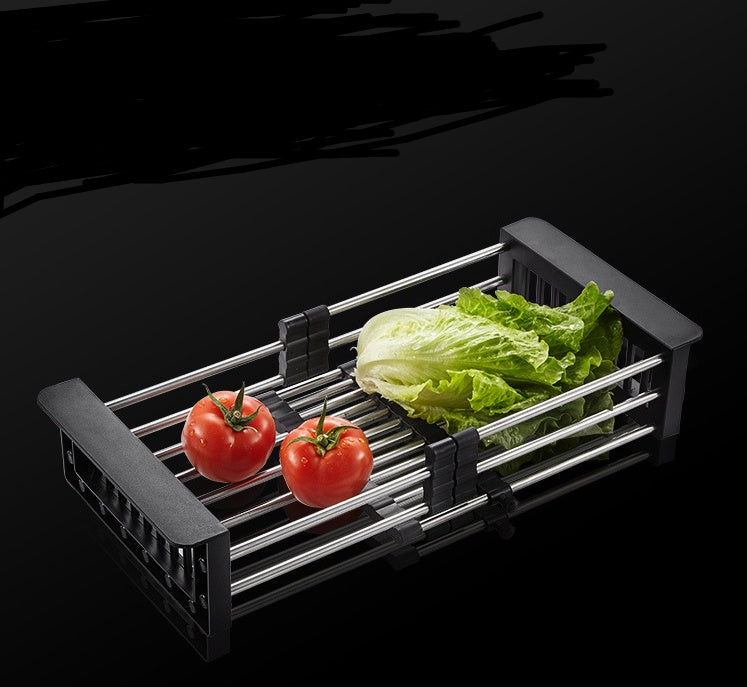 Kitchen Sink Drain Basket – Stainless Steel Strainer & Food Waste Catcher