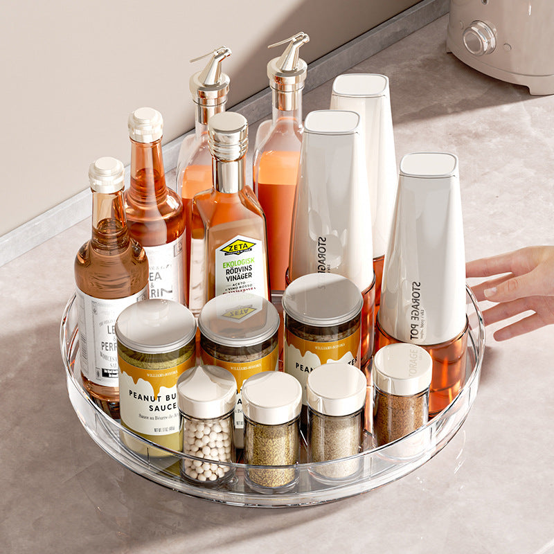 Rotating Countertop Spice Rack – Multi-Purpose Kitchen Organiser