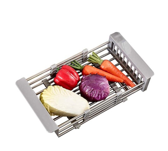 Kitchen Sink Drain Basket – Stainless Steel Strainer & Food Waste Catcher