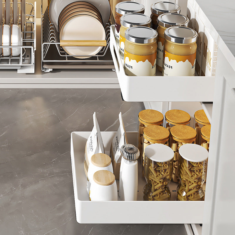 Under-Sink Pull-Out Storage Rack – Kitchen Organiser