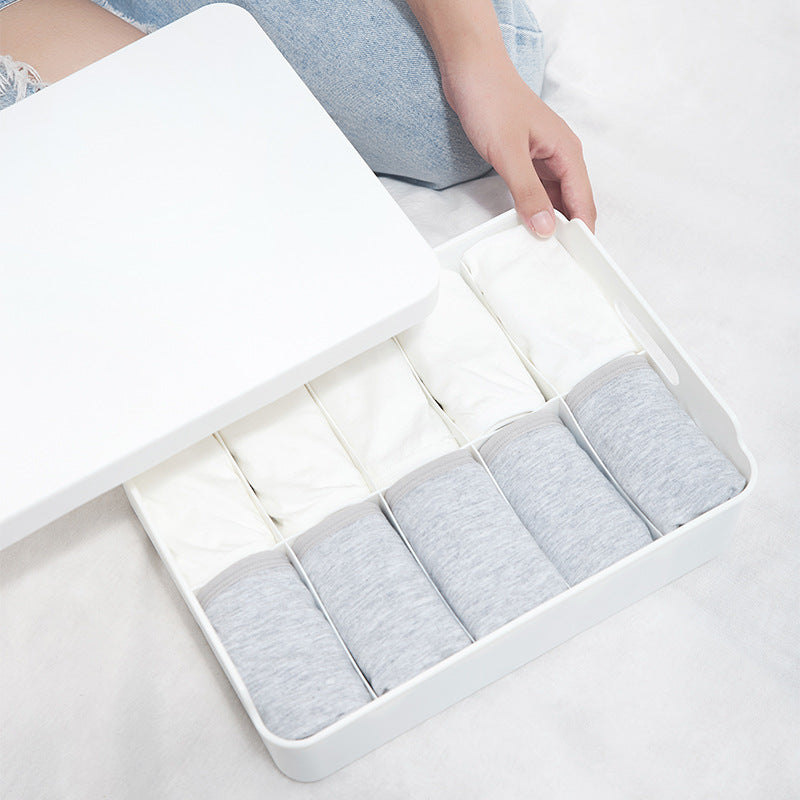 PP Grid Storage Box with Handle – Modular Household Organiser