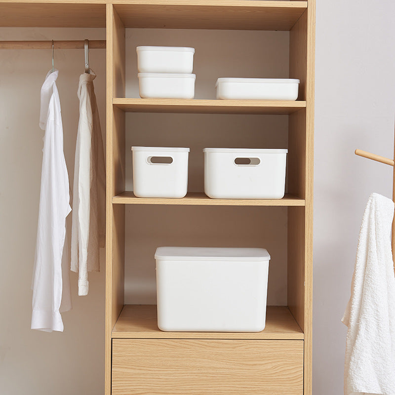 Thickened PP Storage Box – Multi-Purpose Home Organiser with Lid