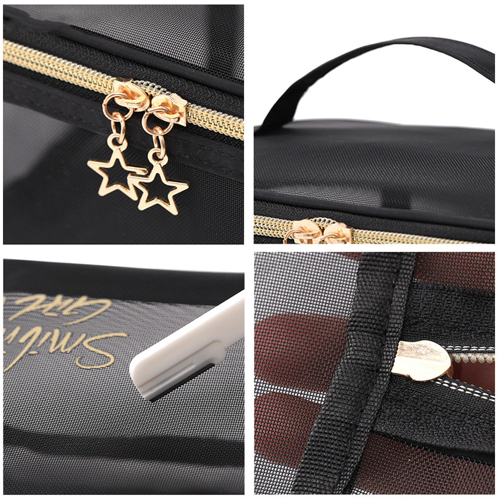 Multifunctional Nylon Storage Bag – Travel Cosmetic & Toiletry Organiser