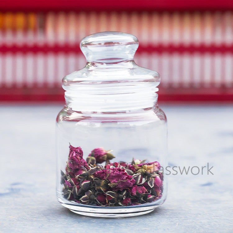 Airtight Glass Storage Jar – Kitchen Food & Pantry Container