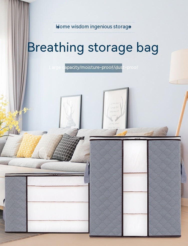 150L Large Capacity Storage Bag – Quilt, Clothing & Moving Organiser