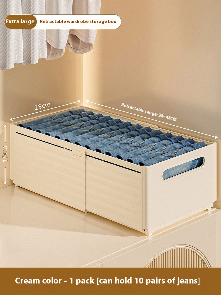 Foldable Wardrobe Storage Box | Clothes, Underwear & Toy Organiser