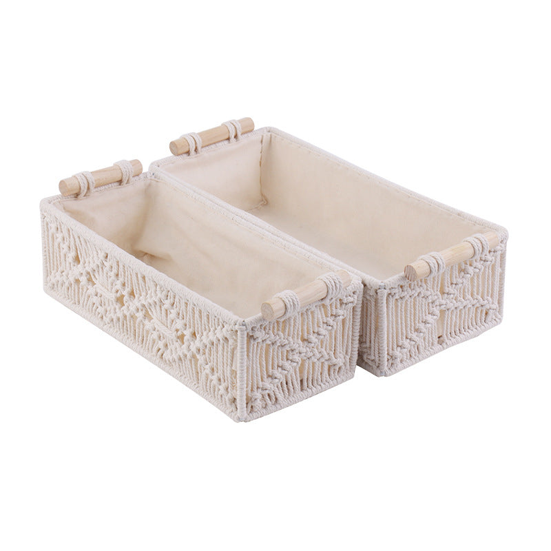 Decorative Key & Sundries Basket – European-Style Entryway Organiser