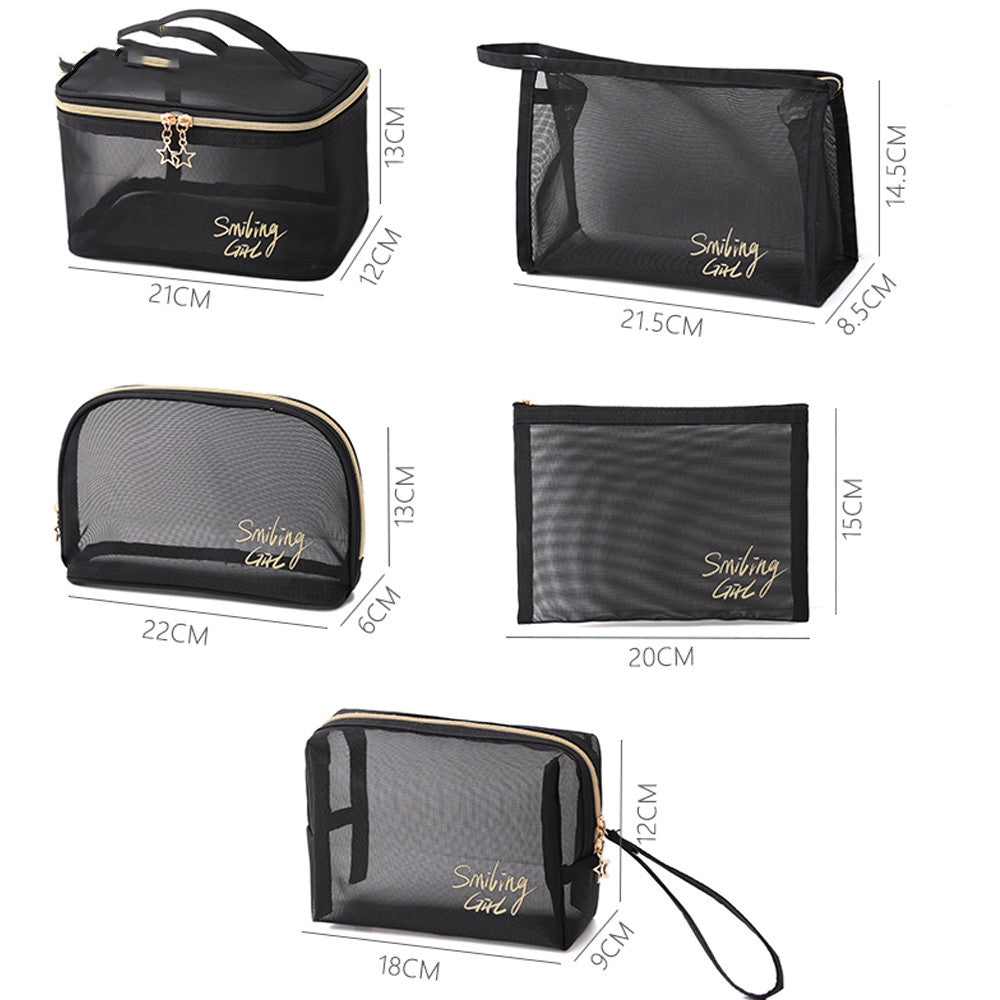 Multifunctional Nylon Storage Bag – Travel Cosmetic & Toiletry Organiser
