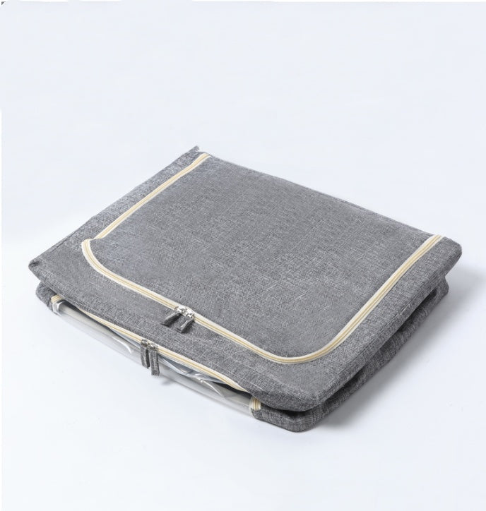 Collapsible Steel Frame Clothing Storage Box – Foldable Wardrobe Organiser