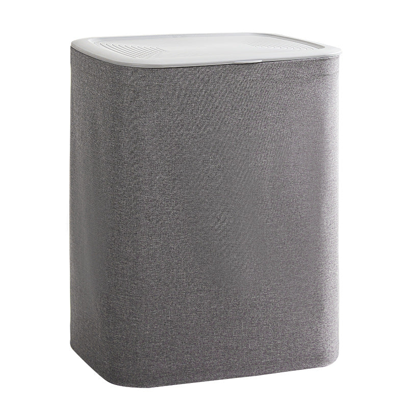 Fabric Laundry Basket with Lid – Multi-Purpose Bathroom & Bedroom Storage