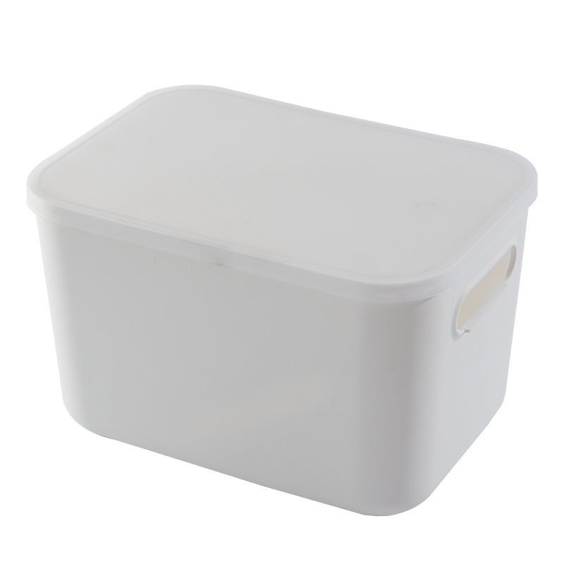Thickened PP Storage Box – Multi-Purpose Home Organiser with Lid