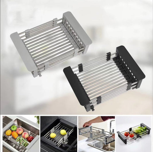 Kitchen Sink Drain Basket – Stainless Steel Strainer & Food Waste Catcher