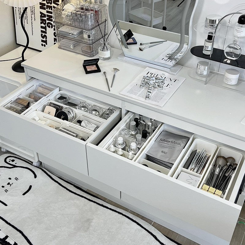 Expandable Cosmetic Storage Box – Telescopic Drawer Organiser