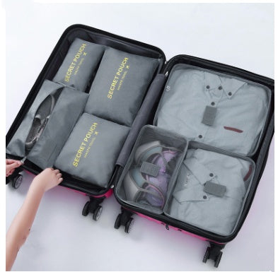 Waterproof Nylon Packing Cubes – Durable Travel Organiser Bag Set