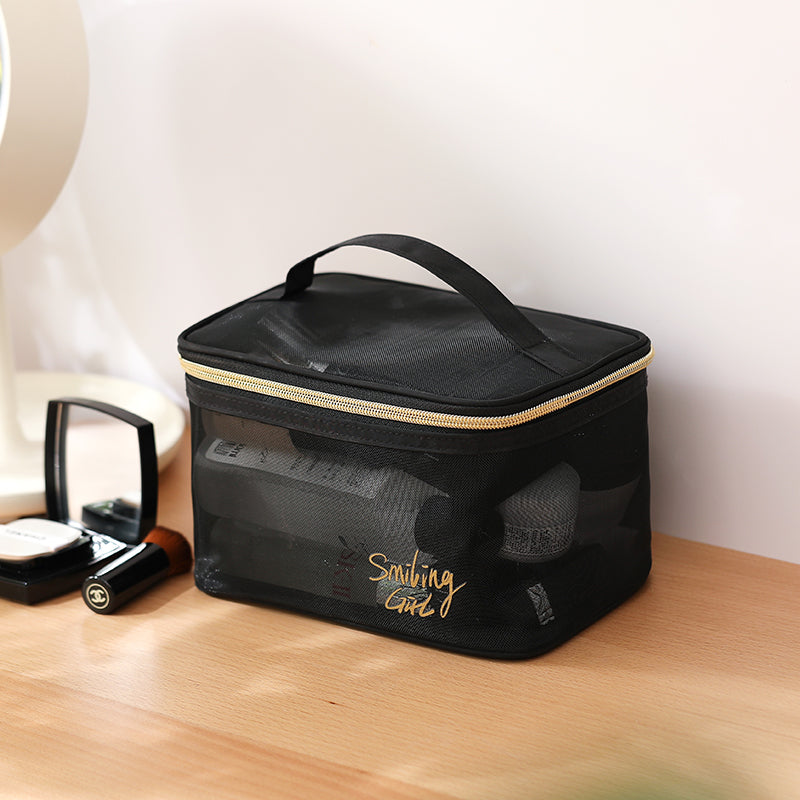 Multifunctional Nylon Storage Bag – Travel Cosmetic & Toiletry Organiser