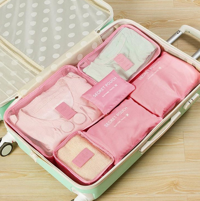 Waterproof Nylon Packing Cubes – Durable Travel Organiser Bag Set