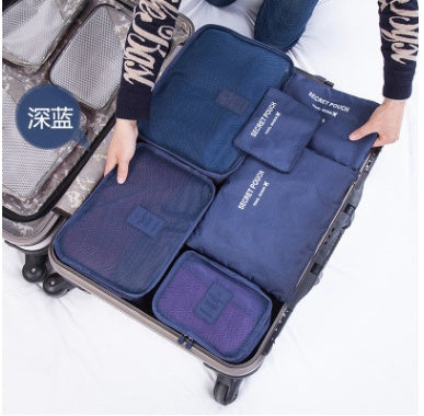 Waterproof Nylon Packing Cubes – Durable Travel Organiser Bag Set