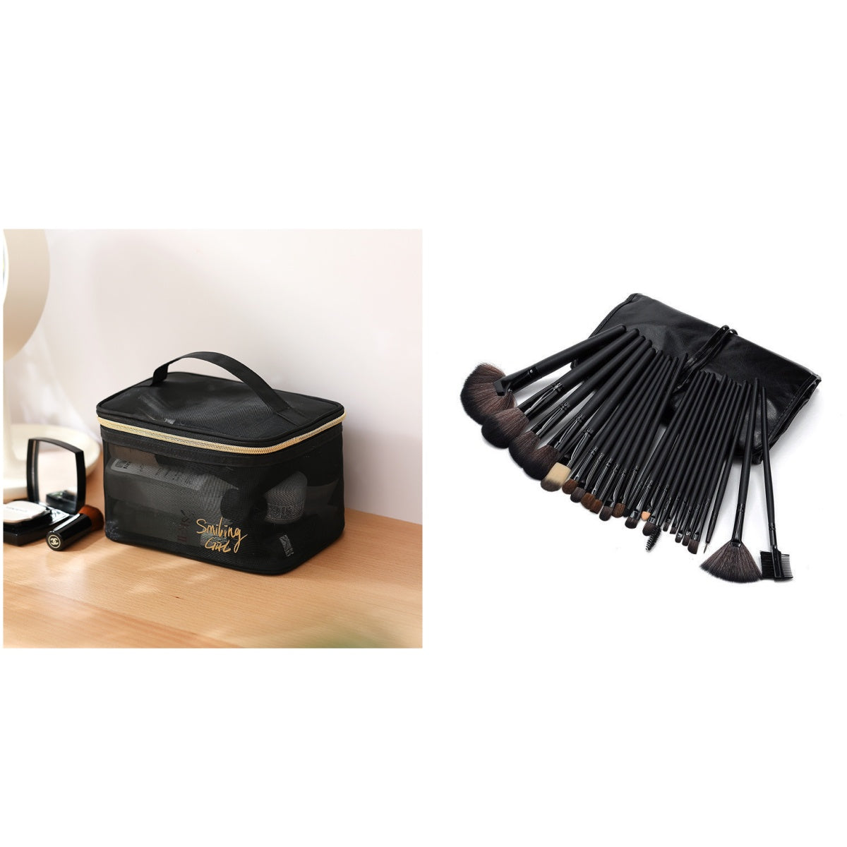 Multifunctional Nylon Storage Bag – Travel Cosmetic & Toiletry Organiser