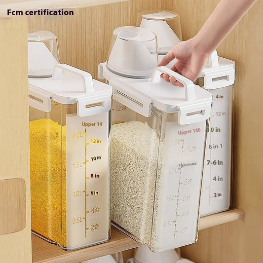 Food Grade Airtight Storage Container – Cereal, Rice & Noodle Jar
