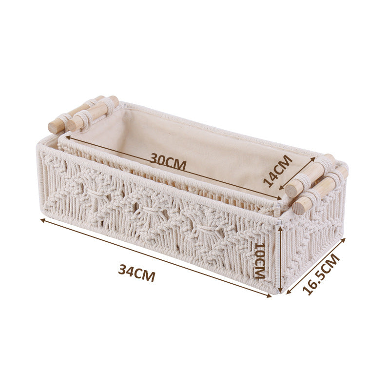 Decorative Key & Sundries Basket – European-Style Entryway Organiser