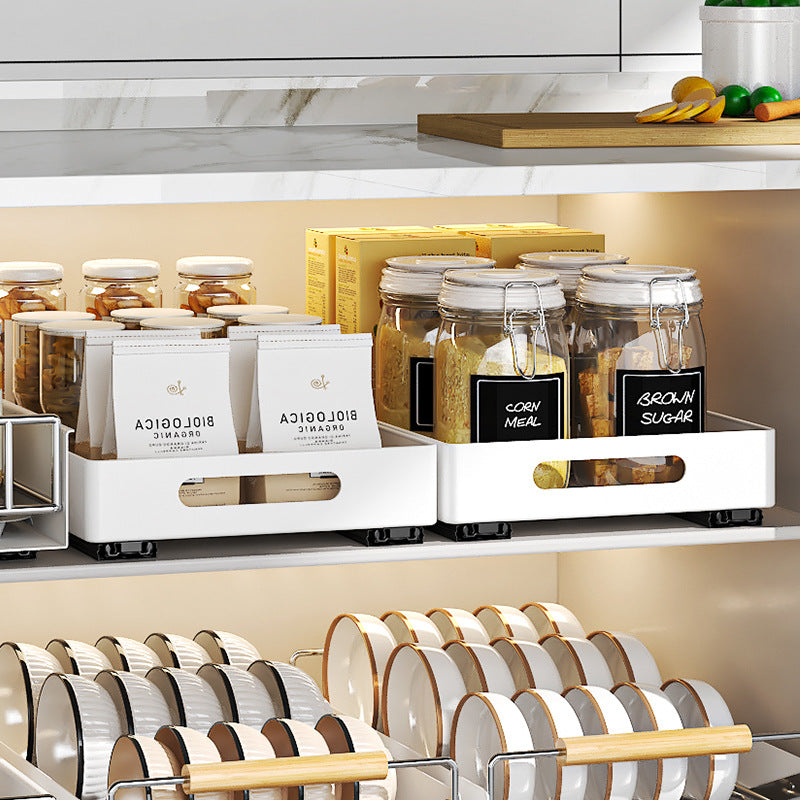 Under-Sink Pull-Out Storage Rack – Kitchen Organiser