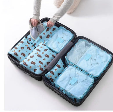 Waterproof Nylon Packing Cubes – Durable Travel Organiser Bag Set