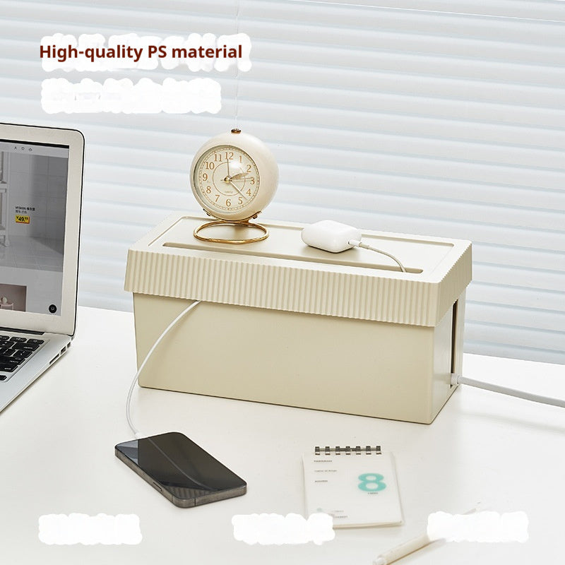 Power Strip Storage Box – Cable & Extension Lead Organiser