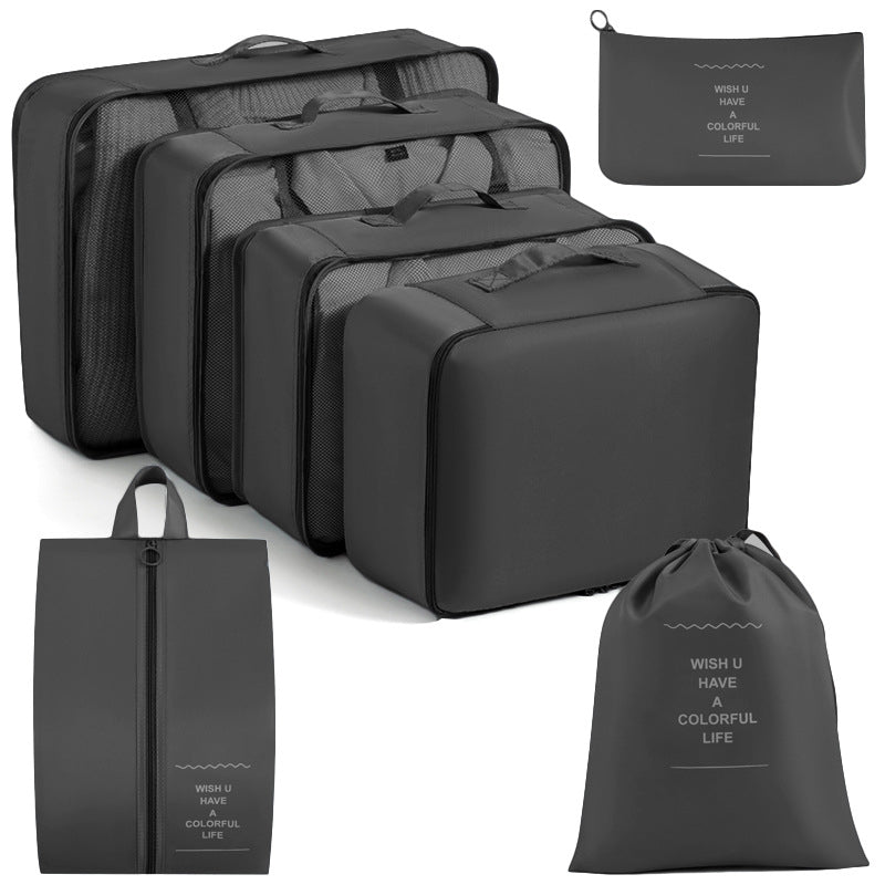 Waterproof Oxford Toiletry Bag Set – Multi-Piece Travel Makeup Organiser