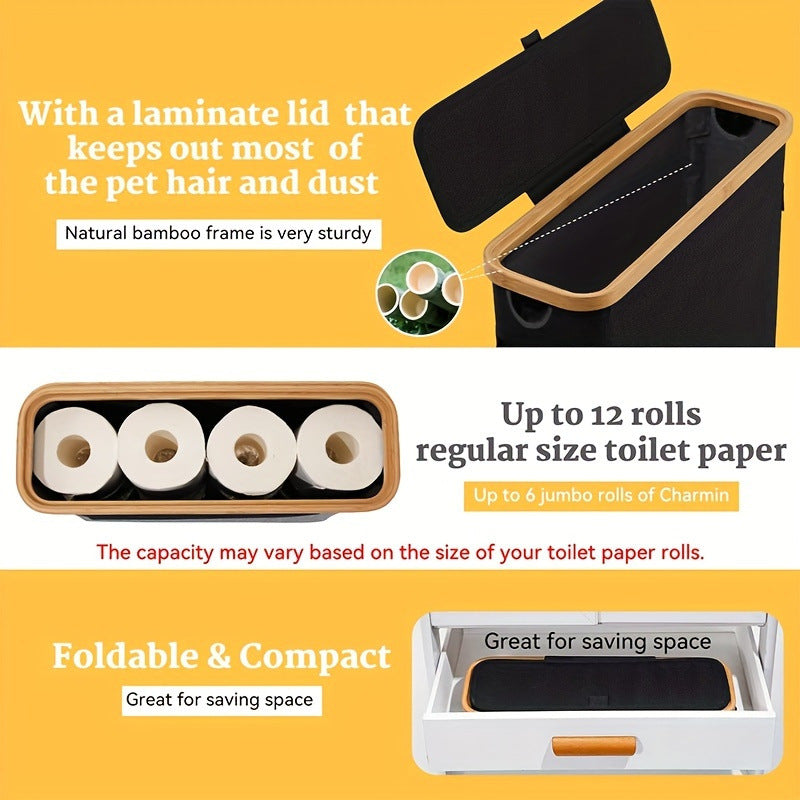 Tissue Storage Basket – Visible Household Organiser for Tissues & Wipes