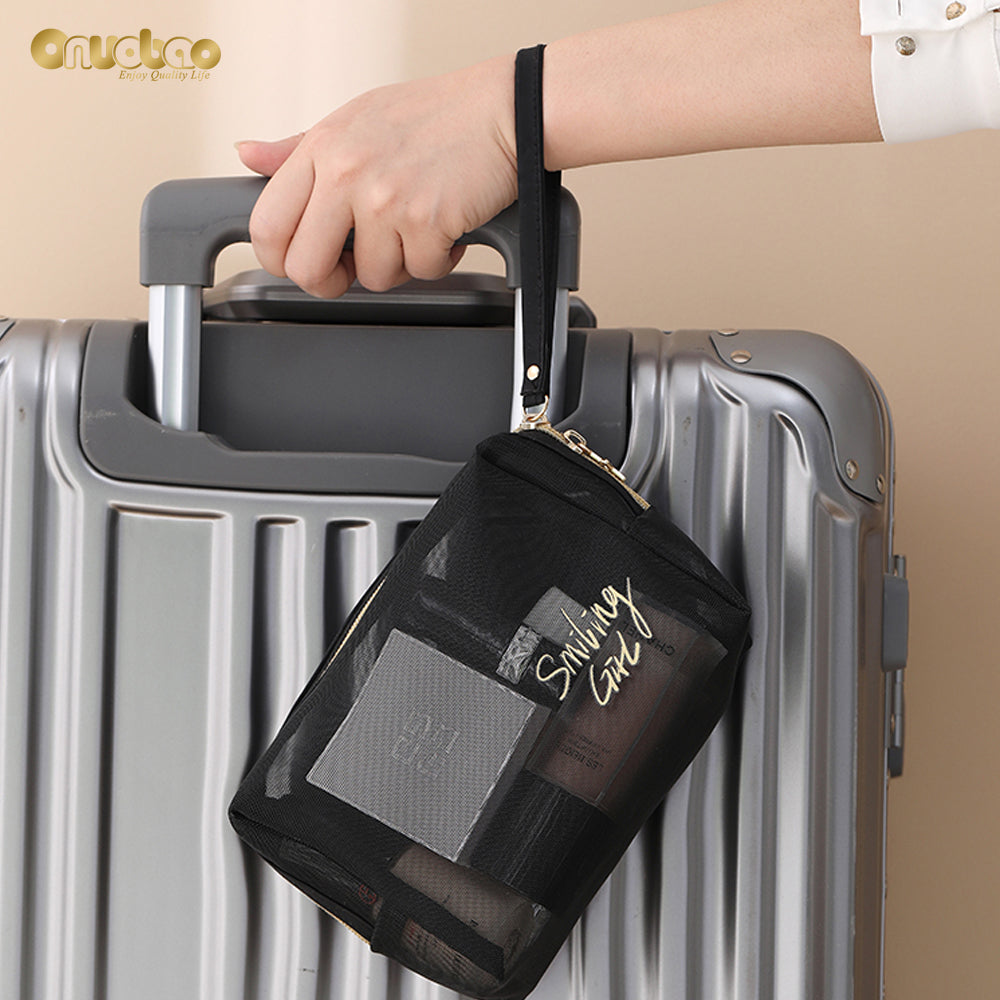 Multifunctional Nylon Storage Bag – Travel Cosmetic & Toiletry Organiser