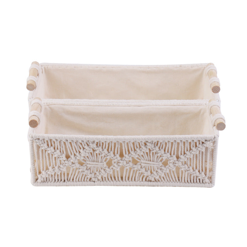 Decorative Key & Sundries Basket – European-Style Entryway Organiser