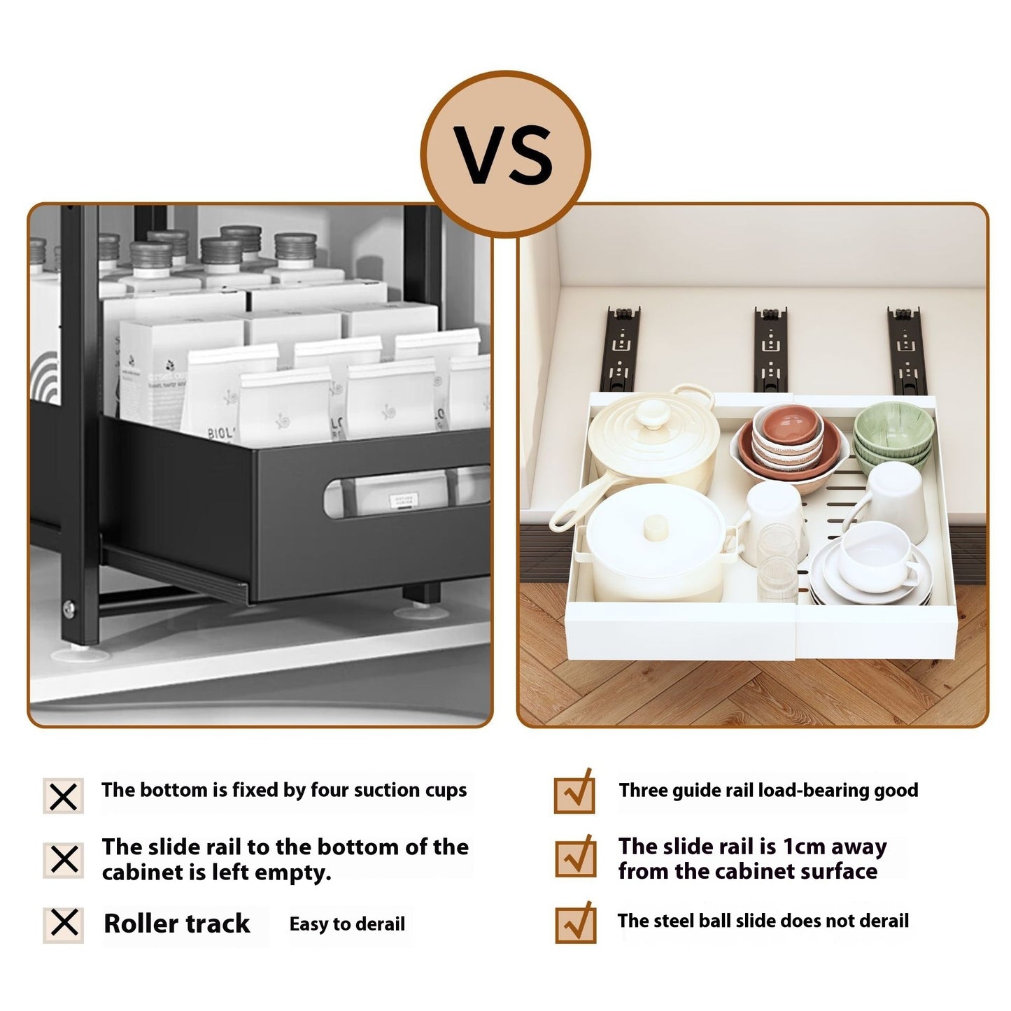 Bathroom Washstand Storage Box – Punch-Free Wall Shelf Organiser