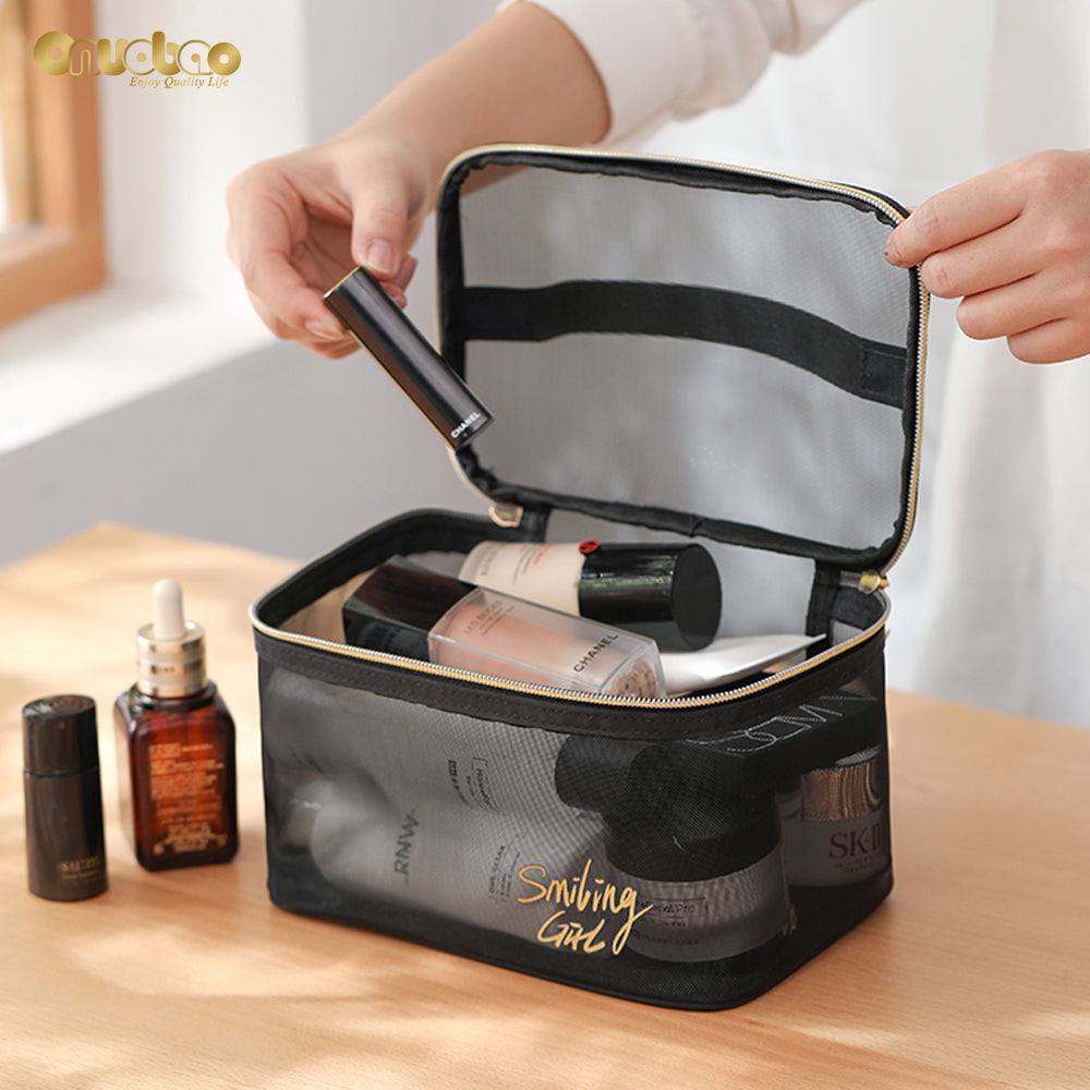 Multifunctional Nylon Storage Bag – Travel Cosmetic & Toiletry Organiser