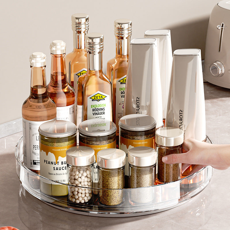 Rotating Countertop Spice Rack – Multi-Purpose Kitchen Organiser
