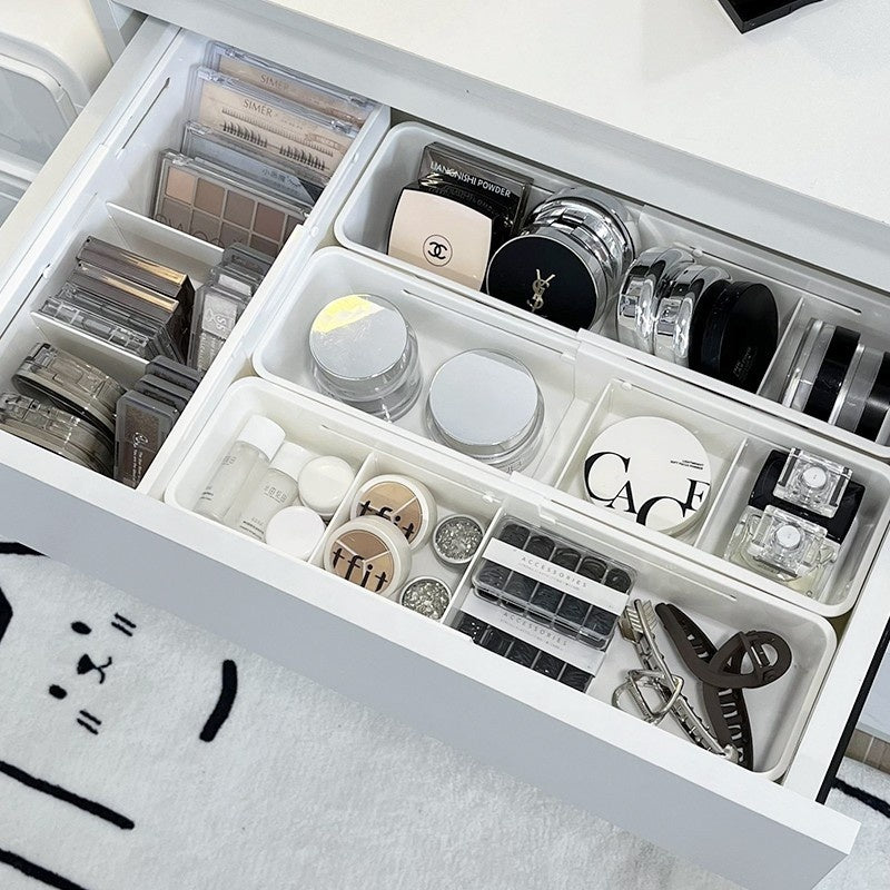 Expandable Cosmetic Storage Box – Telescopic Drawer Organiser