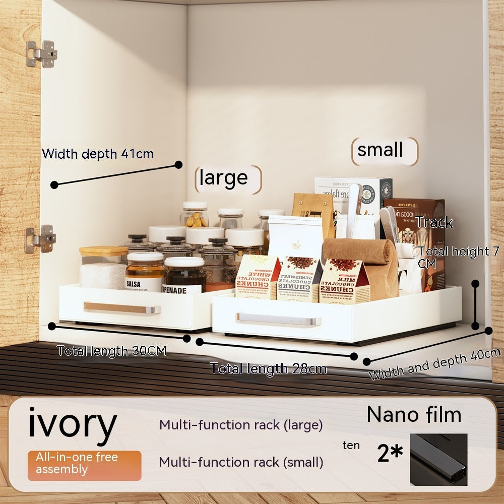 Multi-Functional Kitchen Storage Rack – Expandable Tableware Organiser
