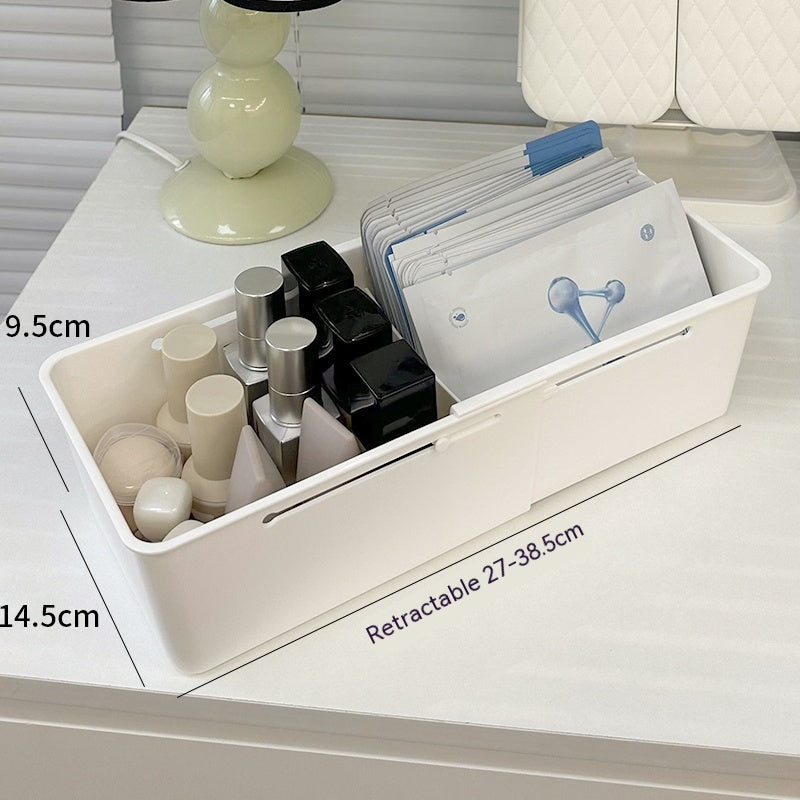 Expandable Cosmetic Storage Box – Telescopic Drawer Organiser