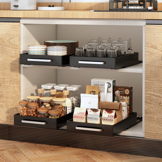 Multi-Functional Kitchen Storage Rack – Expandable Tableware Organiser