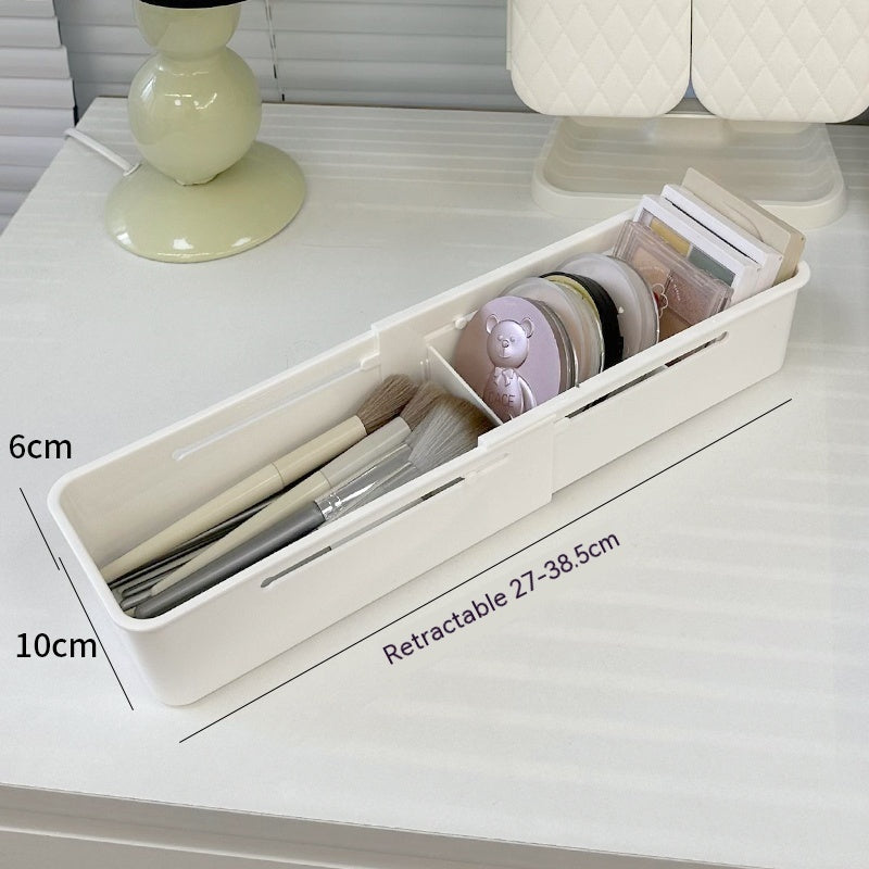 Expandable Cosmetic Storage Box – Telescopic Drawer Organiser