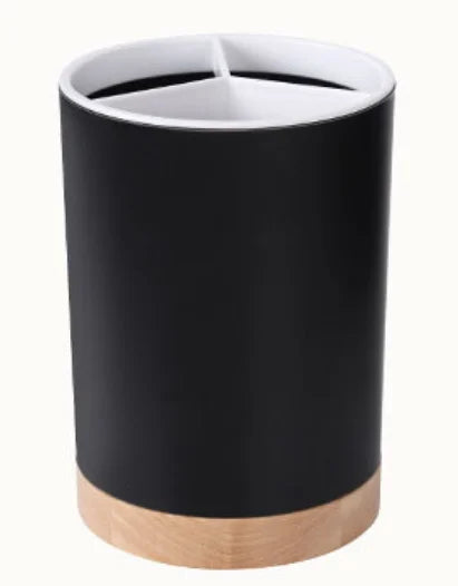 Countertop Kitchen Utensil Holder with Drainage | Spoon, Chopstick & Cutlery Organiser