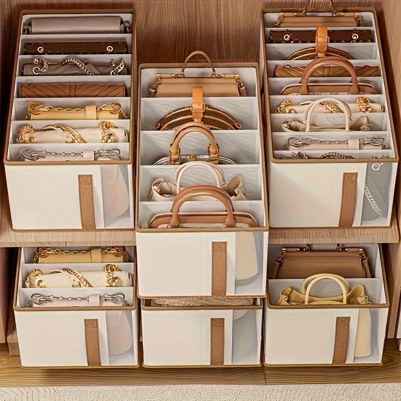 Clear Dustproof Organiser Box | Heavy-Duty Space-Saving Storage for Closet, Bathroom & Entryway
