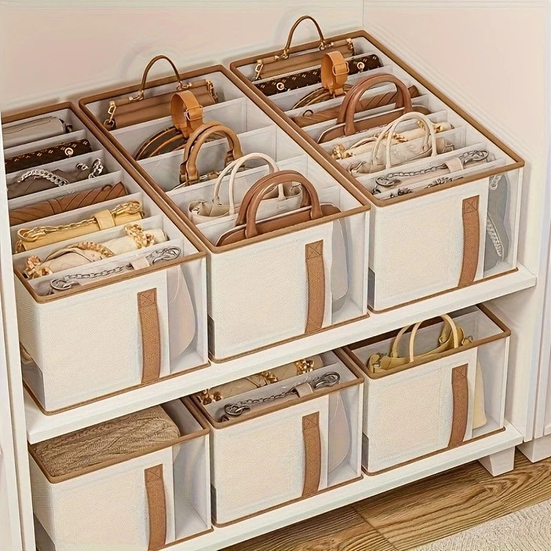Clear Dustproof Organiser Box | Heavy-Duty Space-Saving Storage for Closet, Bathroom & Entryway