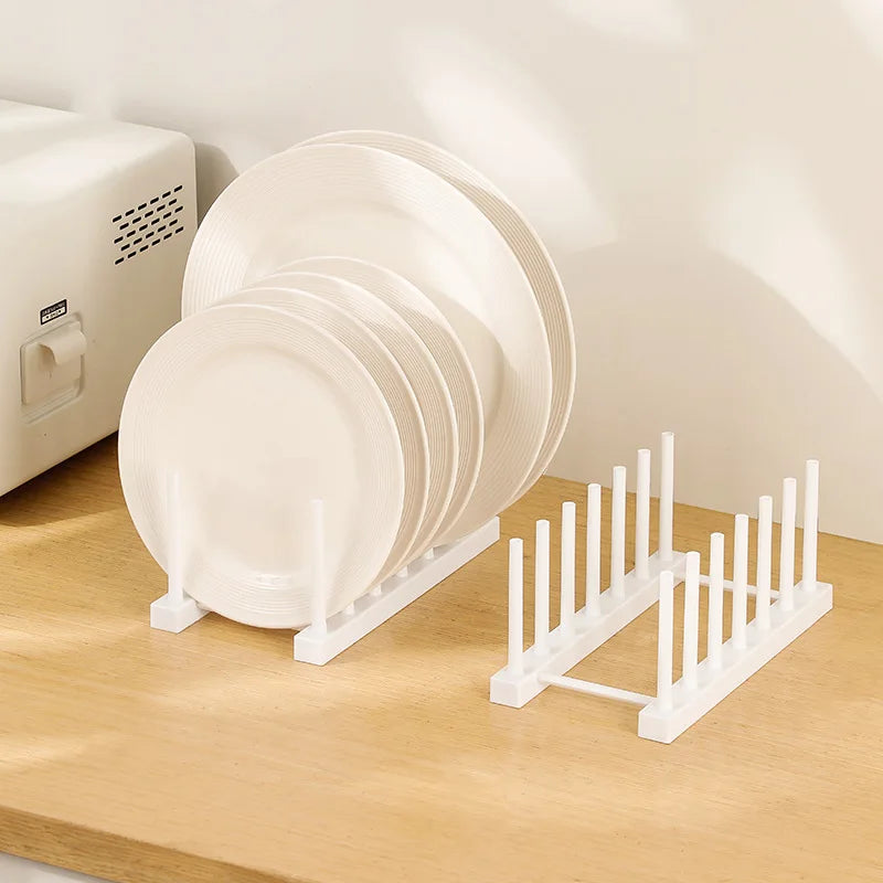 Kitchen Sink Dish Drying Rack & Drainer Organiser | Plate, Cup & Utensil Holder