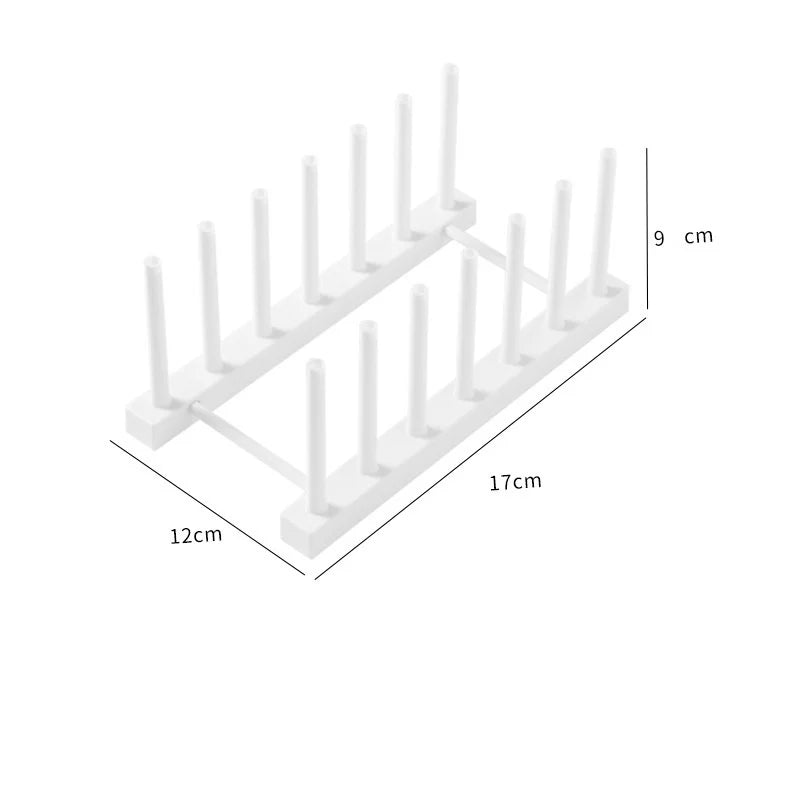 Kitchen Sink Dish Drying Rack & Drainer Organiser | Plate, Cup & Utensil Holder