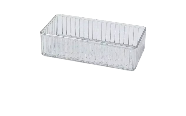 Clear Plastic Drawer Organiser Set | Bathroom, Kitchen, Makeup & Desk Storage Bins