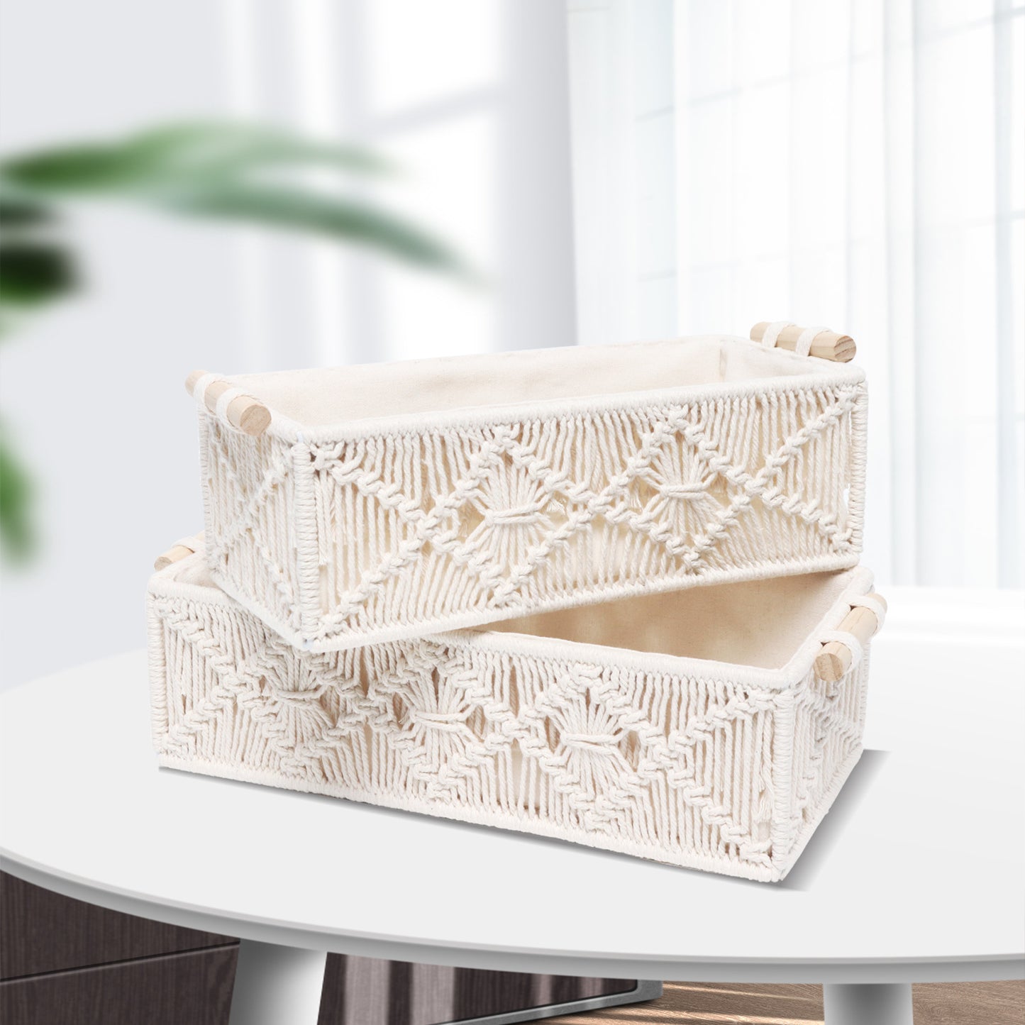 Decorative Key & Sundries Basket – European-Style Entryway Organiser